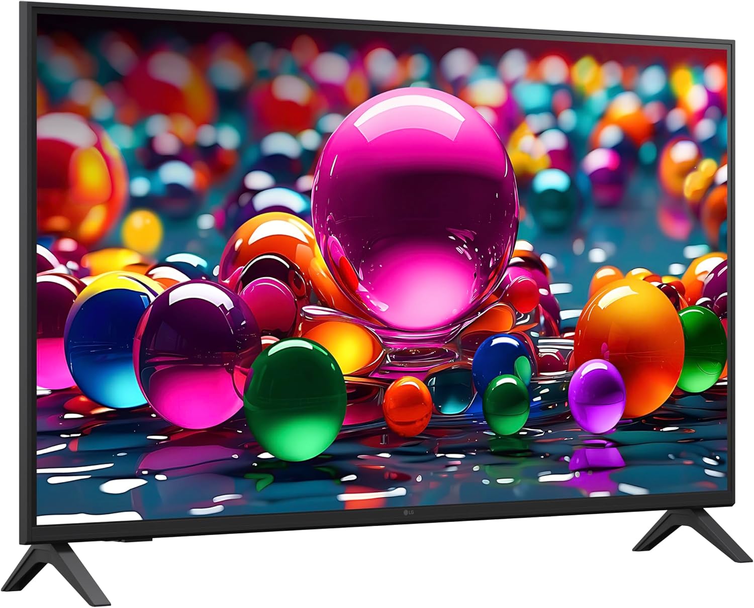 webOS UHD AI UA75 TV 43 Inch, Smart TV 4K Ultra HD, Processore α7 Gen8, webOS with AI, Filmmaker mode, HDR10, Gaming with VRR 4K@60Hz, Game Optimizer, Wi-Fi, 43UA75006LA 2025