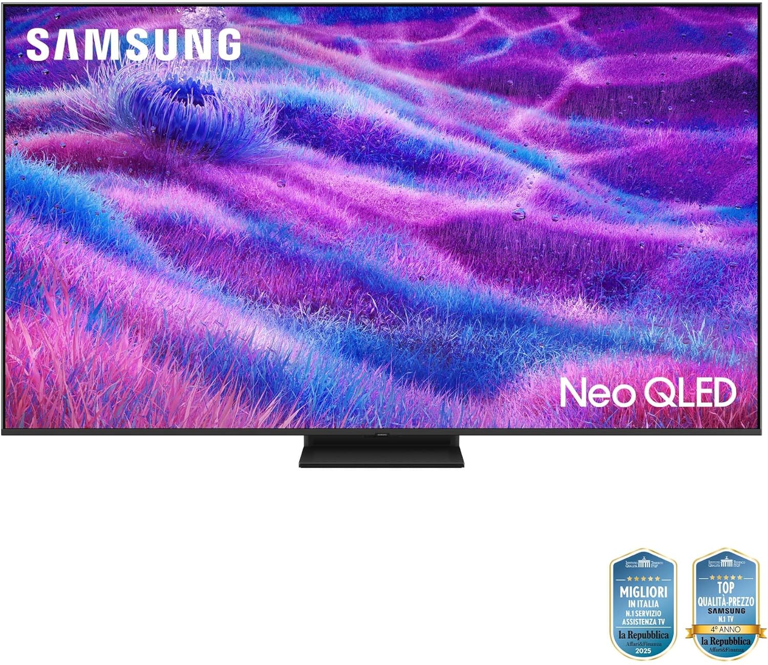 Smart TV 65'' QE65QN83FAUXZT Neo QLED 4K Mini LED, NQ4 AI Gen2 Processor, 4K AI Upscaling, AI Customization Mode, Dolby Atmos & OTS Lite, Simple Chamfer Design, 2025